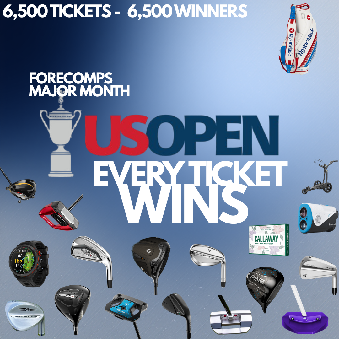 MAJOR MONTH US OPEN EVERY TICKET WINS COMPETITION  – READ DESCRIPTION FOR MORE PRIZE INFO